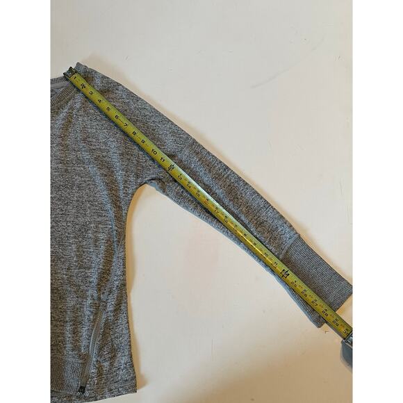 Active Life Heather Grey Side Zip Sweatshirt Pullover Size Large athleisure - Picture 7 of 10